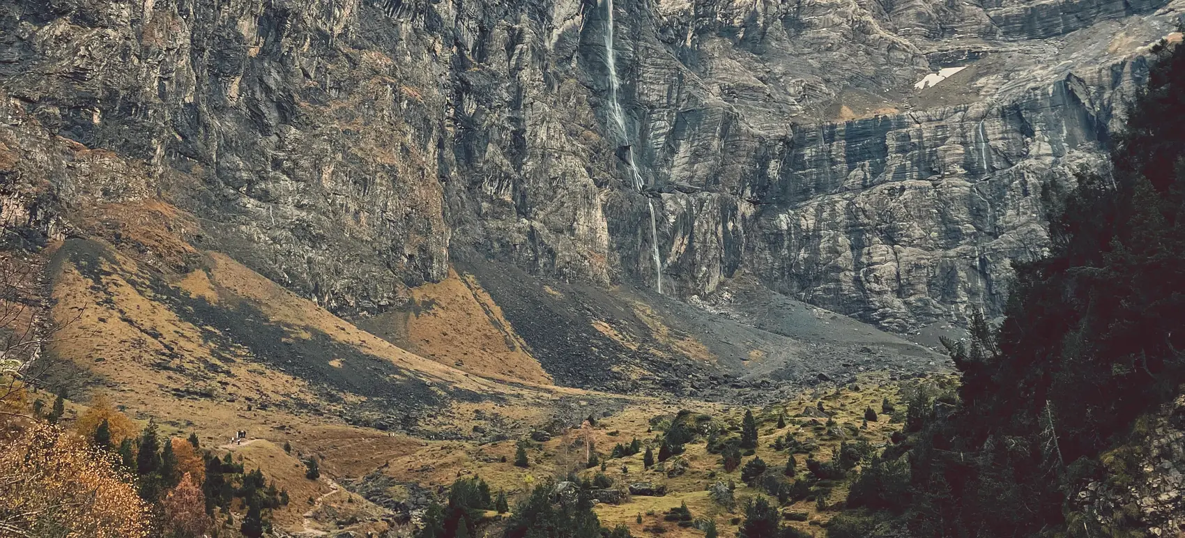 Le cirque de Gavarnie dans les Pyrénées occitanes